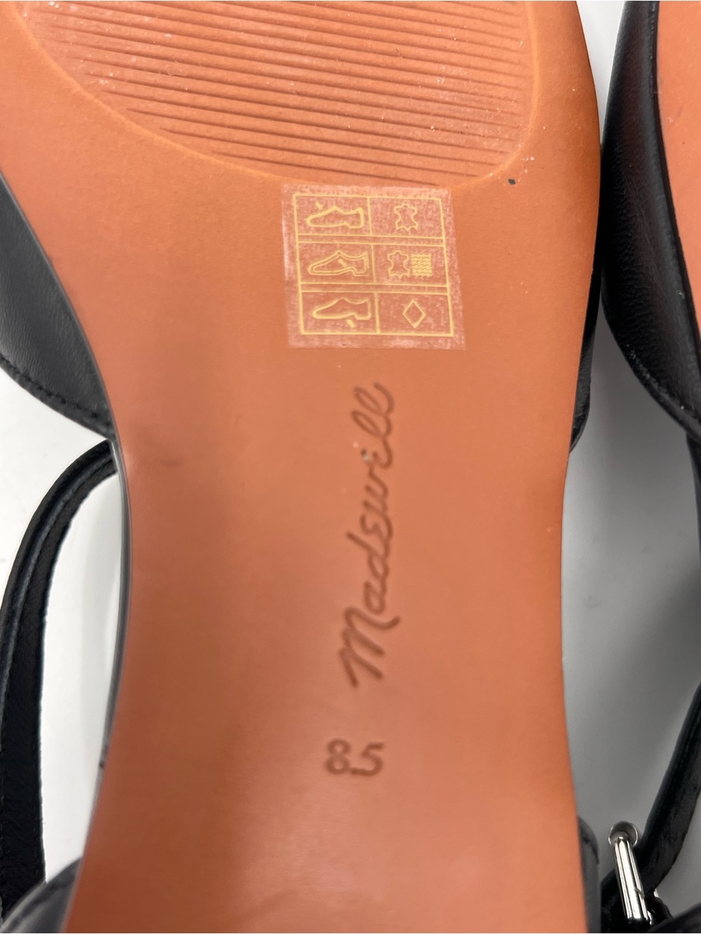 Madewell the Hester ankle strap d’Orsay flats 8.5 - Picture 10 of 10
